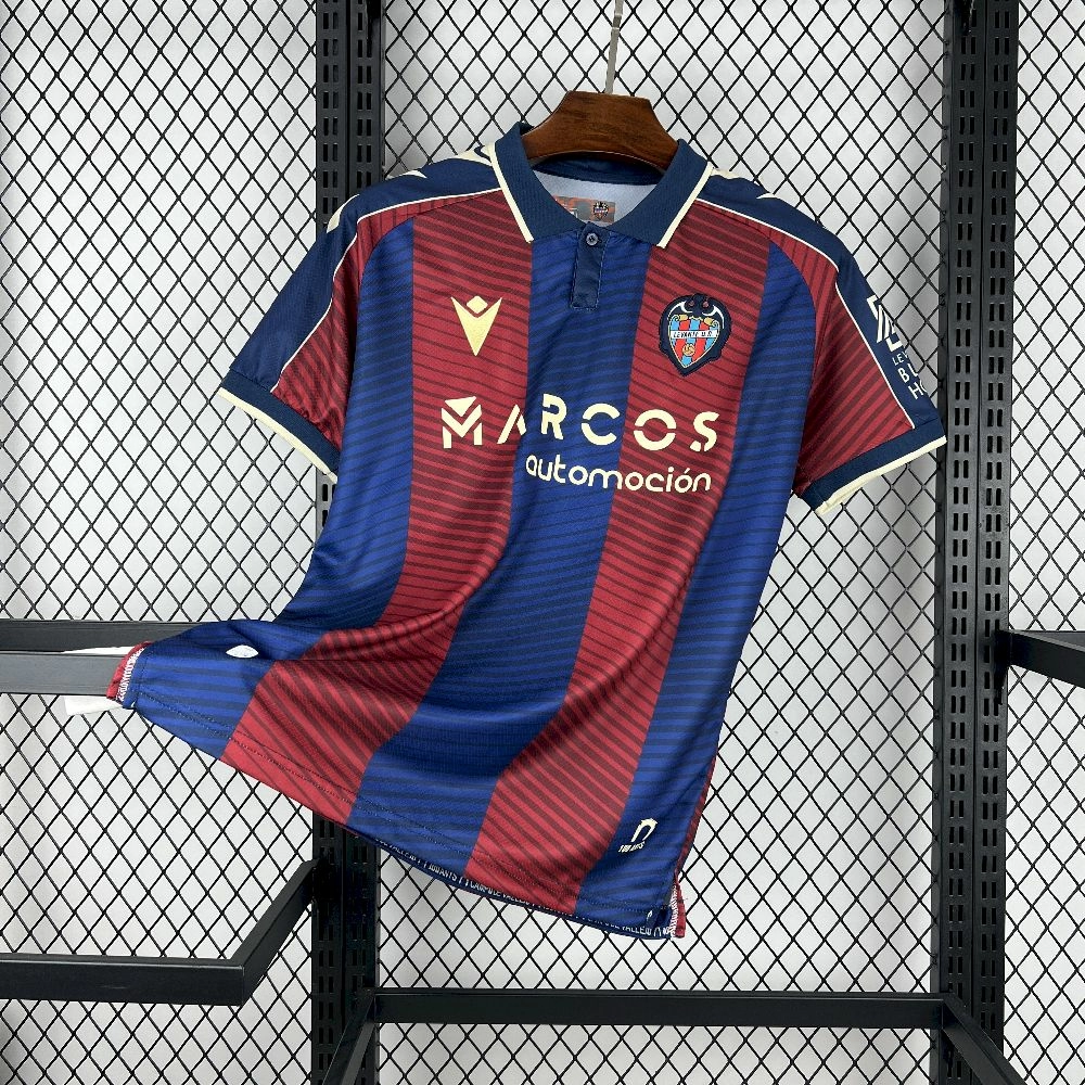 Camiseta de fútbol Levante UD 2025/26 LOCAL MANGA CORTA VERSION FAN